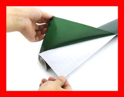Wandtafelfolie Grün Green mit Kreide Schule Basteln Kind