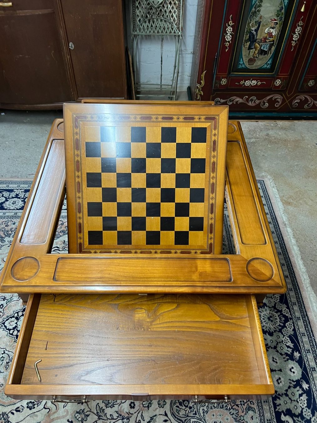 Tavoli: Spieltisch Kirschbaumholz, hochwertig – Usato da Burgdorf venduto da Tanthony 4