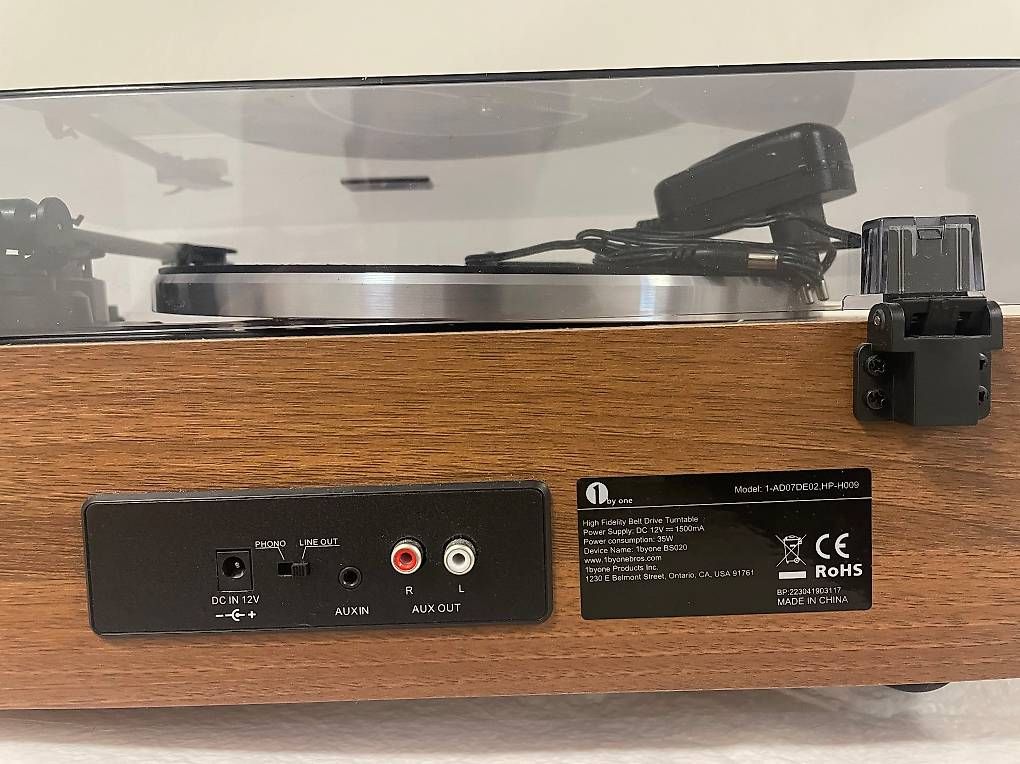 Giradischi: 1byone HiFi Plattenspieler+Bluetooth - Audio-Technica System – Usato da Basel venduto da Flabber92 4