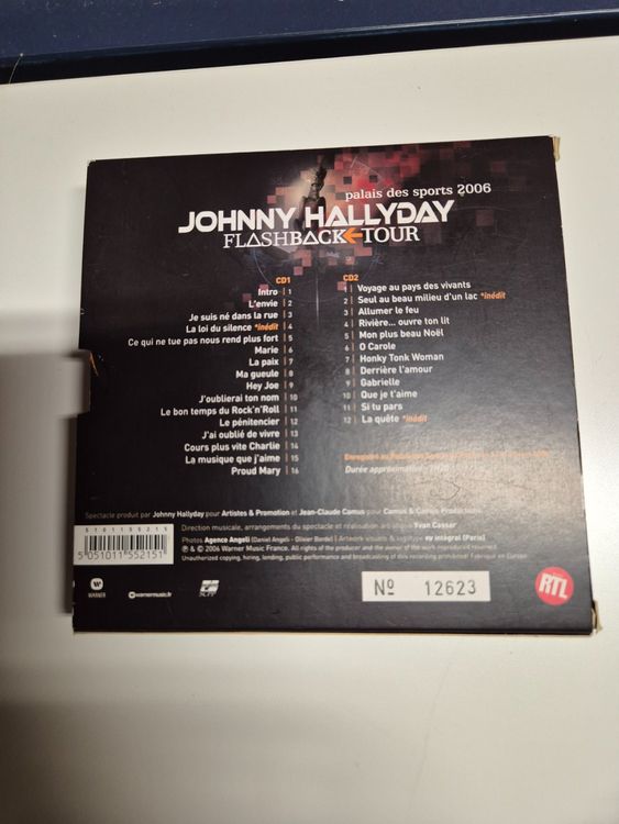 Johnny Hallyday Flashback tour 2006 (Gebraucht) in Moutier für CHF 10 ...
