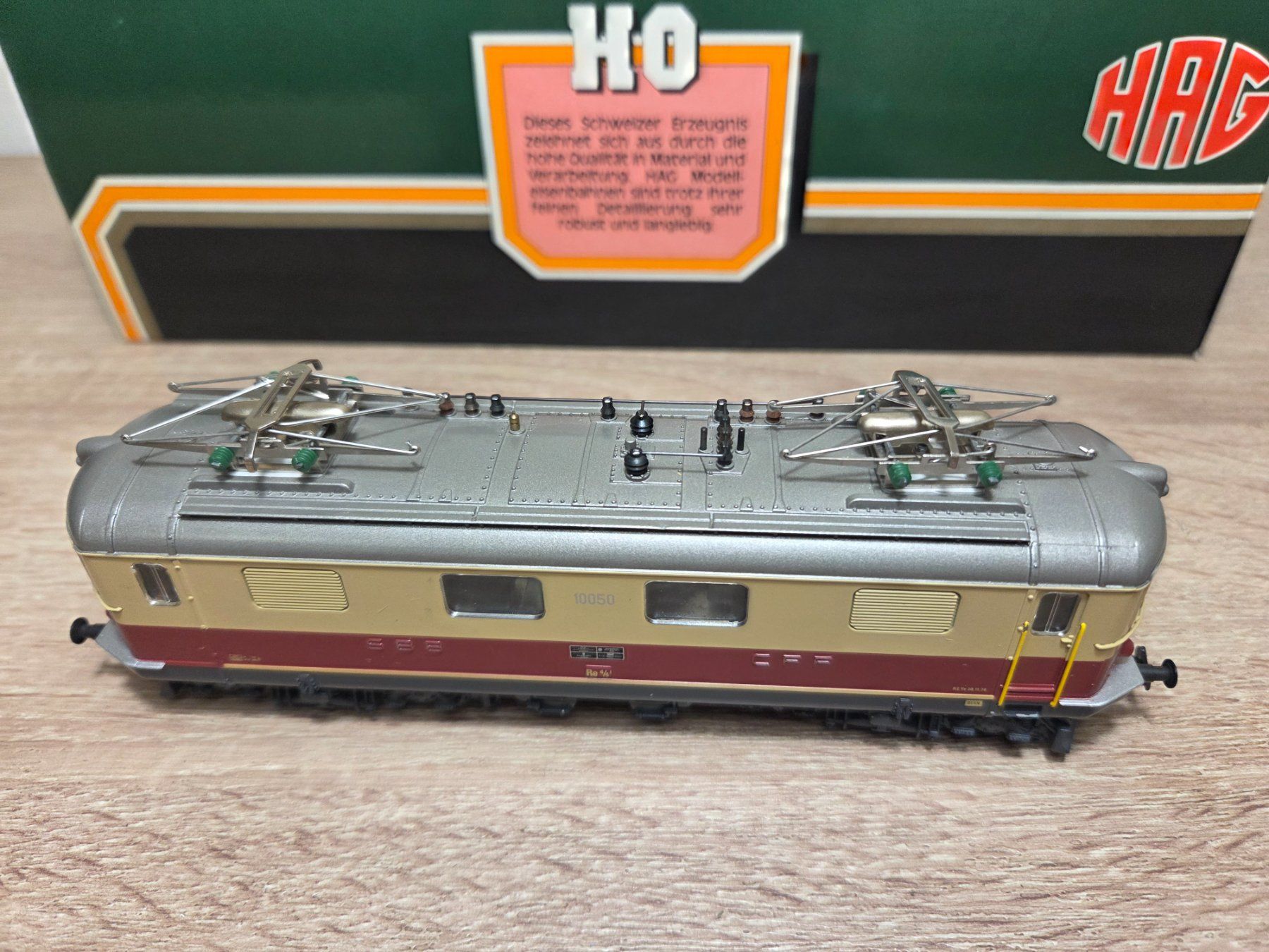 Hag Modellini di ferrovie: Hag 274 E-Lok Re Re 4/4' SBB Digital H0 – Usato da St-Aubin-Sauges venduto da Lo_Go 4