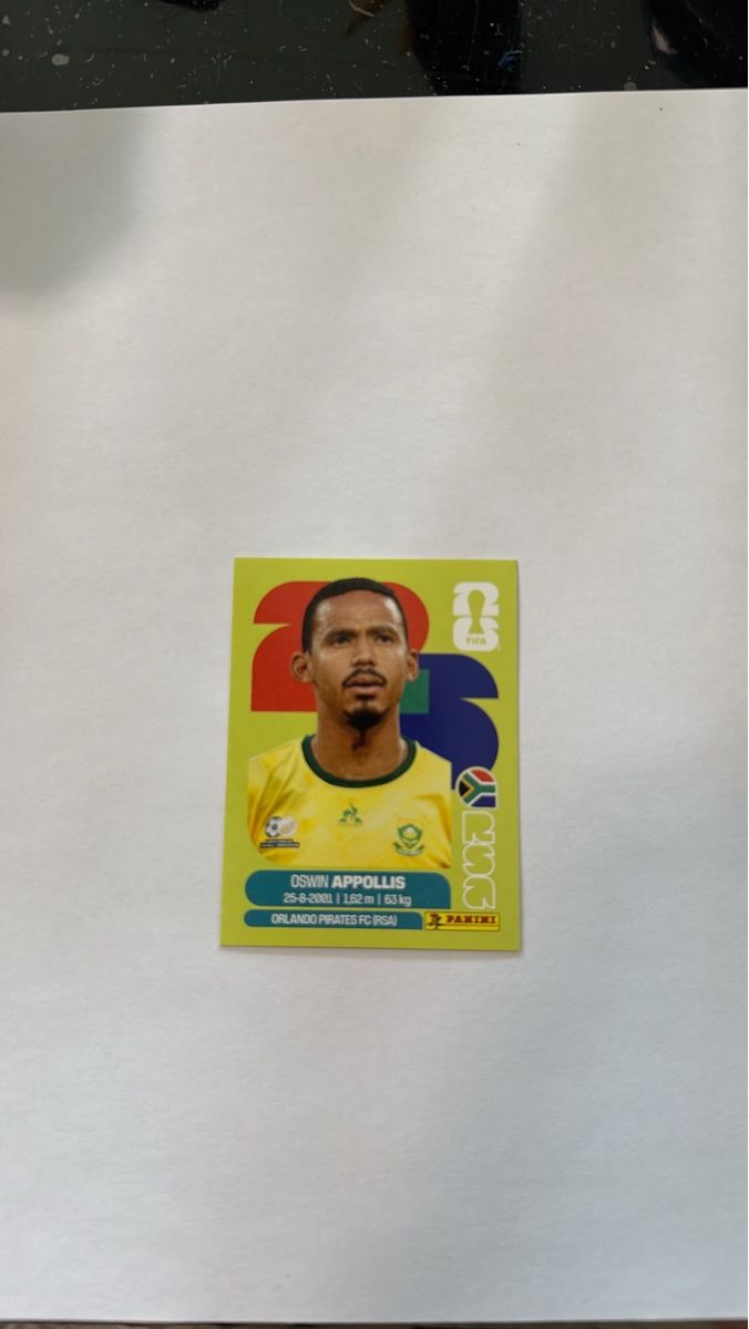 Panini Sammelbilder & Trading cards: Oswin Appollis RSA 20 – Neu (gemäss Beschreibung) aus Zürich von Maeckes