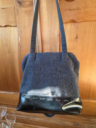 Esprit Damen Hand Tasche Umhängetasche Filz