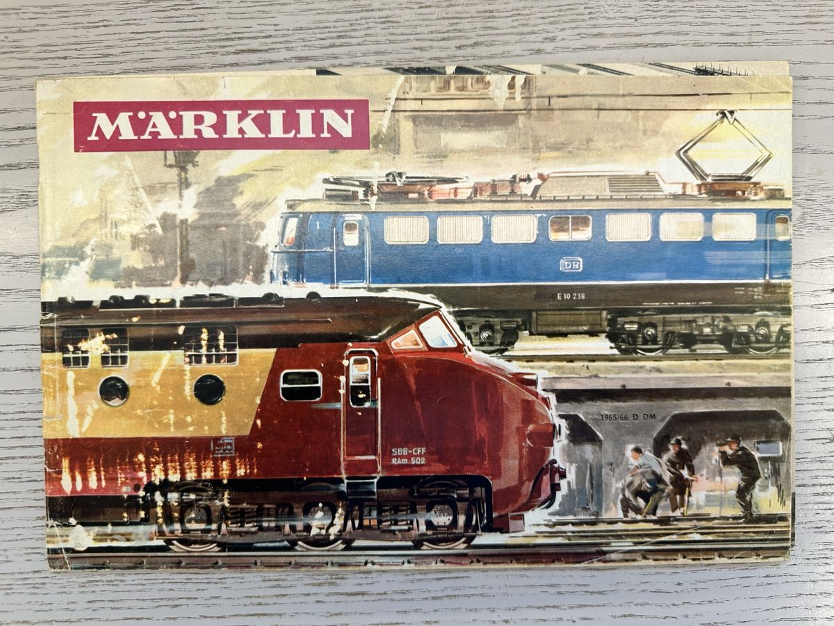 Märklin Modellini di ferrovie: Märklin Katalog 1965/66 D DM – Usato da Lupsingen venduto da New-Haven