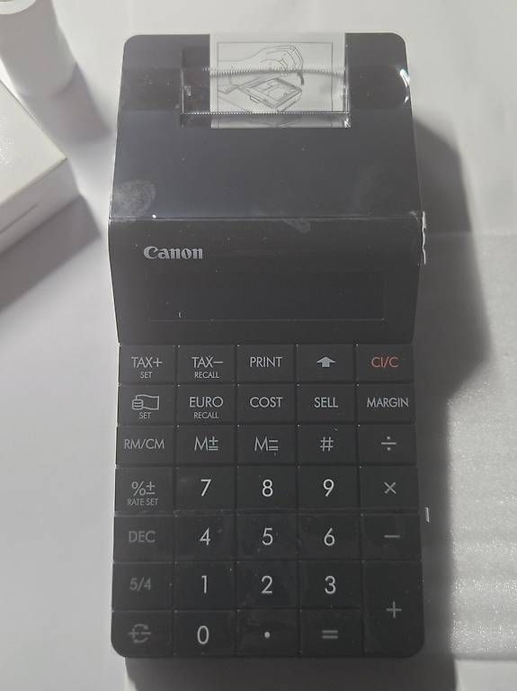 Taschenrechner: Calculatrice Canon neuve – Neu und originalverpackt aus Bremblens von audit