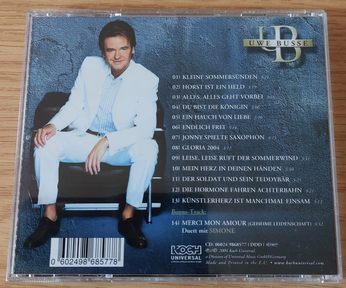 CD: CD - Uwe Busse - Kleine Sommersünden – Usato da Urtenen-Schönbühl venduto da Kahru 1