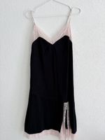 Nuisette Jacob noir et rose avec dentelle taille L/G