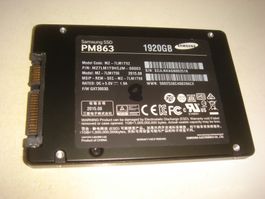 1 stück 1920gb ssd samsung PM863. Siehe Details.