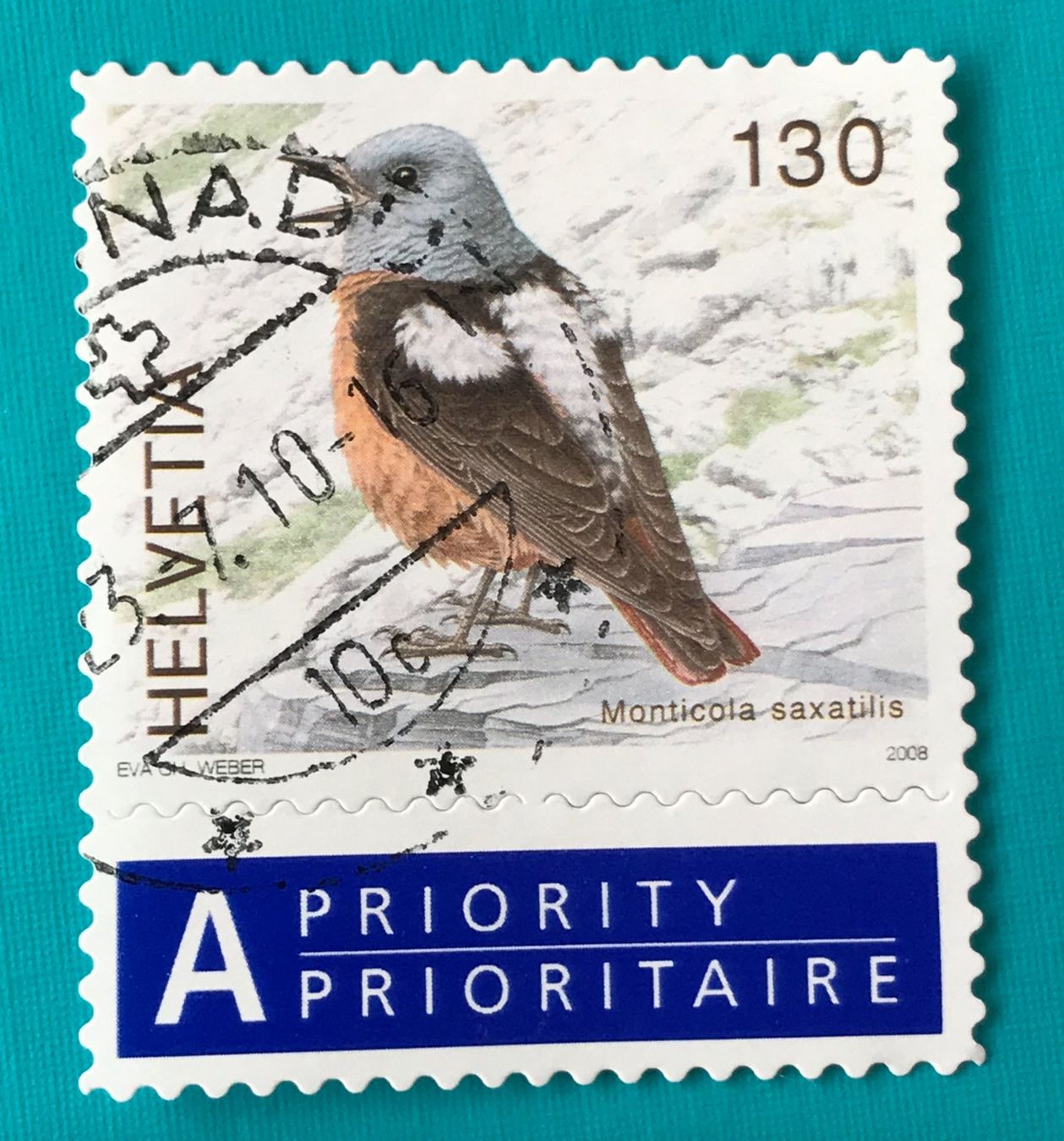 Tutti i francobolli: Nr.1272 mit Stempel  Vögel  2008    – Usato da Aarau venduto da Billa007