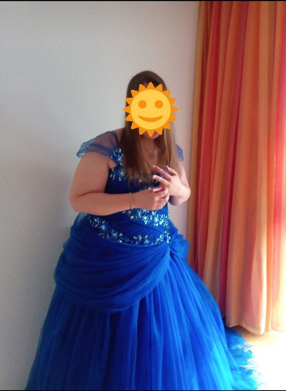 Kleider: Brautkleid / Hennakleid Blau – Gebraucht aus Effingen von Schwarzefina