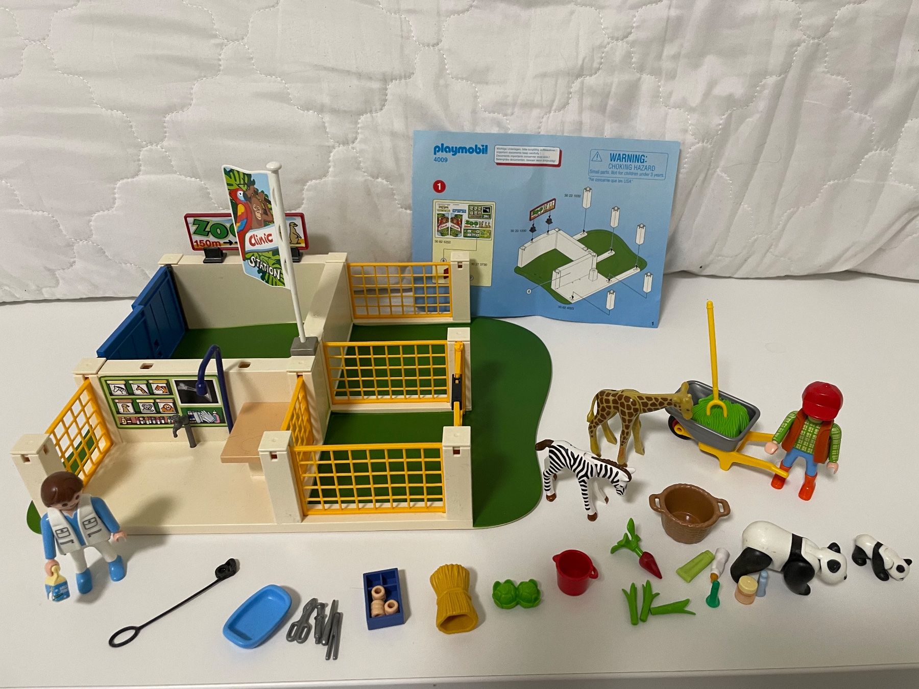 Charette Playmobil Playmobil Panda Zu00e8bre Girafe Station De