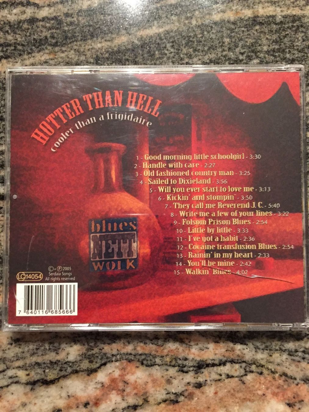 CD: Blues Nettwork - Hotter than Hell – Usato da Rüti ZH venduto da alumedien 1