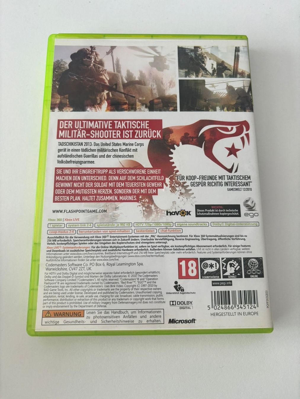 Giochi: Operation Flashpoint - Red River (XBOX 360) – Usato da Herisau venduto da Seyashop_2 2