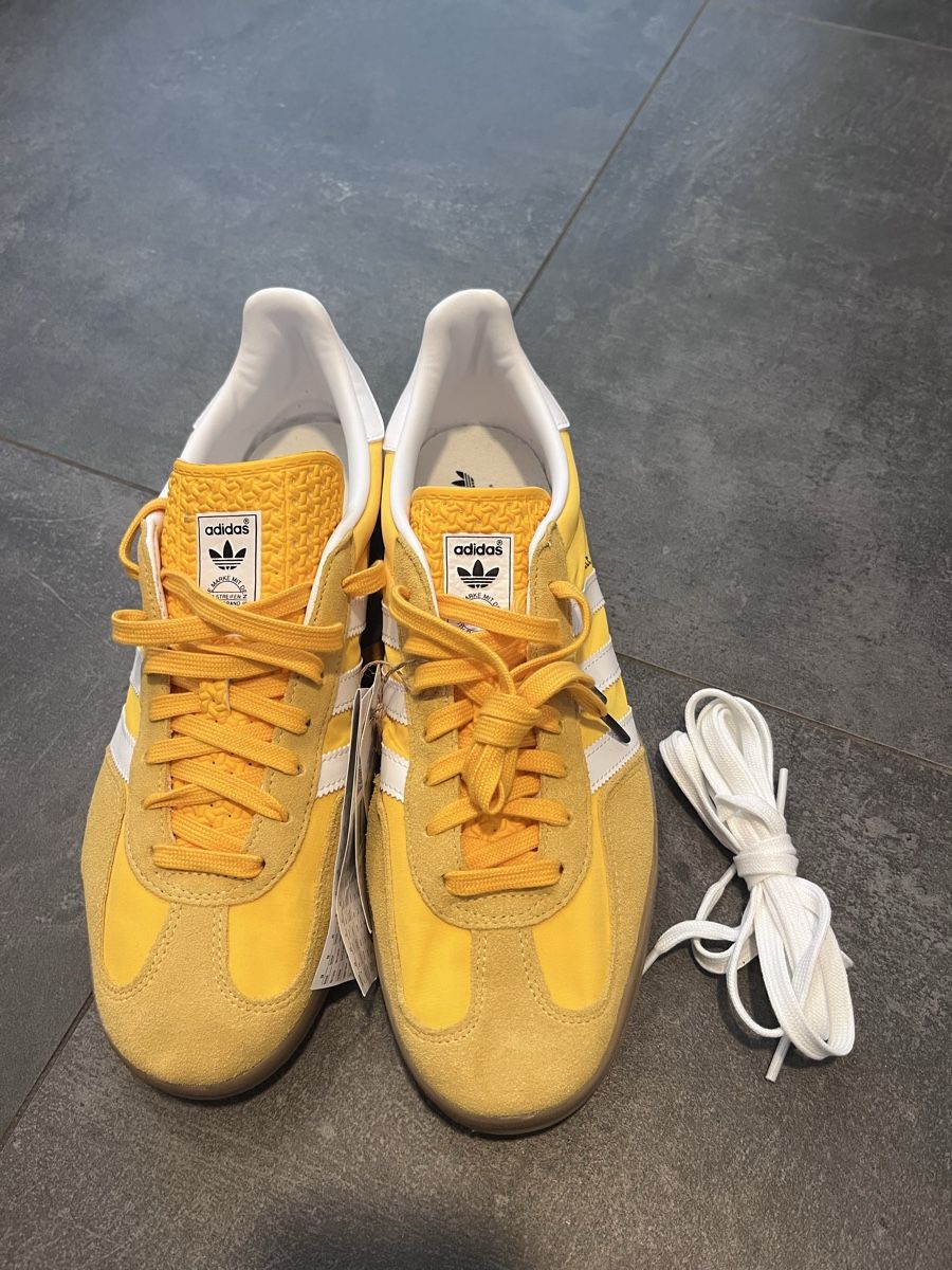 Adidas Scarpe da uomo: Adidas Gazelle jaune, pointure 45 – Nuovo e nell'imballaggio originale da BREMBLENS venduto da Lafoudre 4