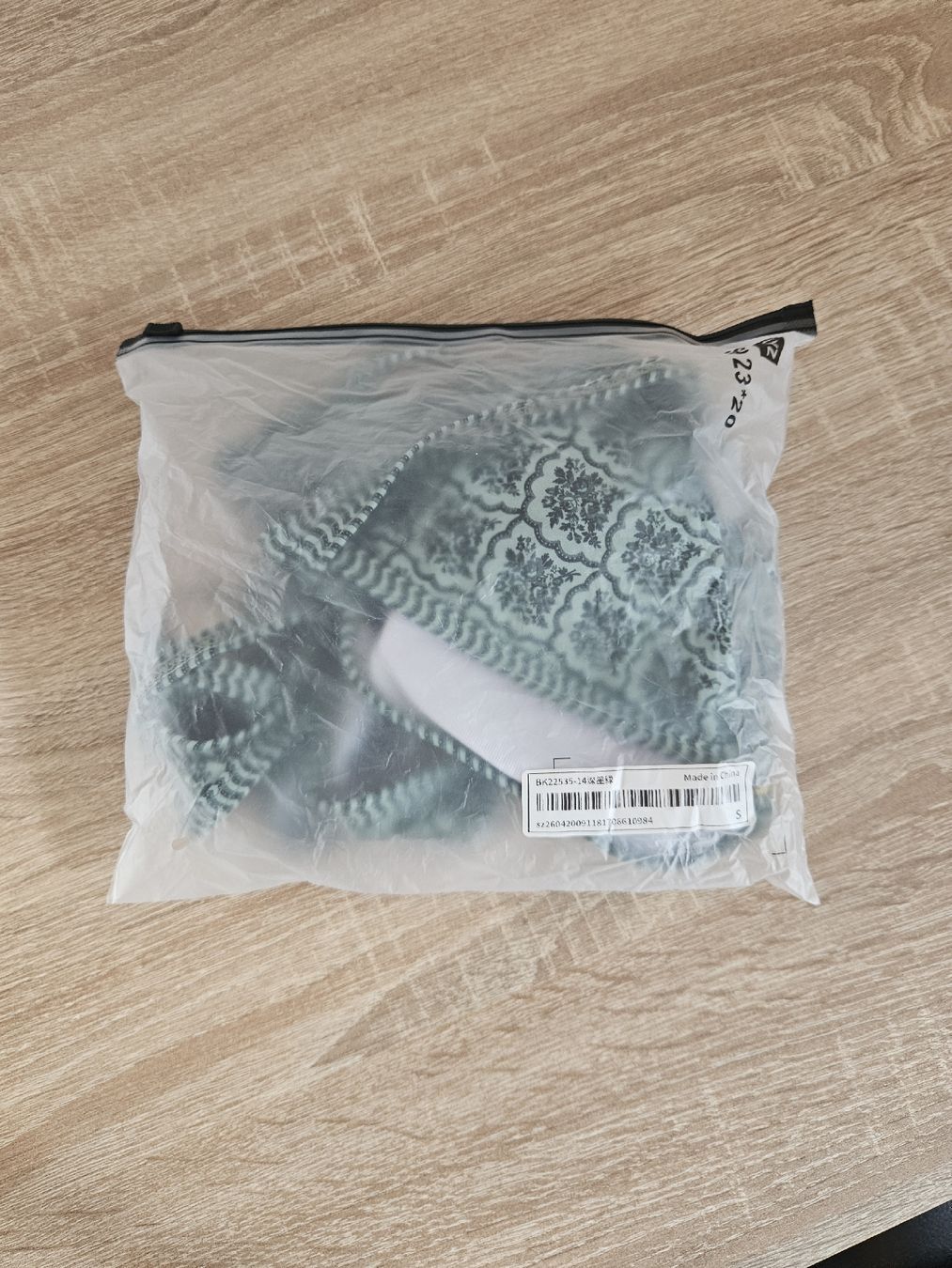 Shein Maillots de bain & Bikinis: Bikini von Shein grün mit Muster – Neuf (Voir description) à Ebikon par SecondChance_byM 3