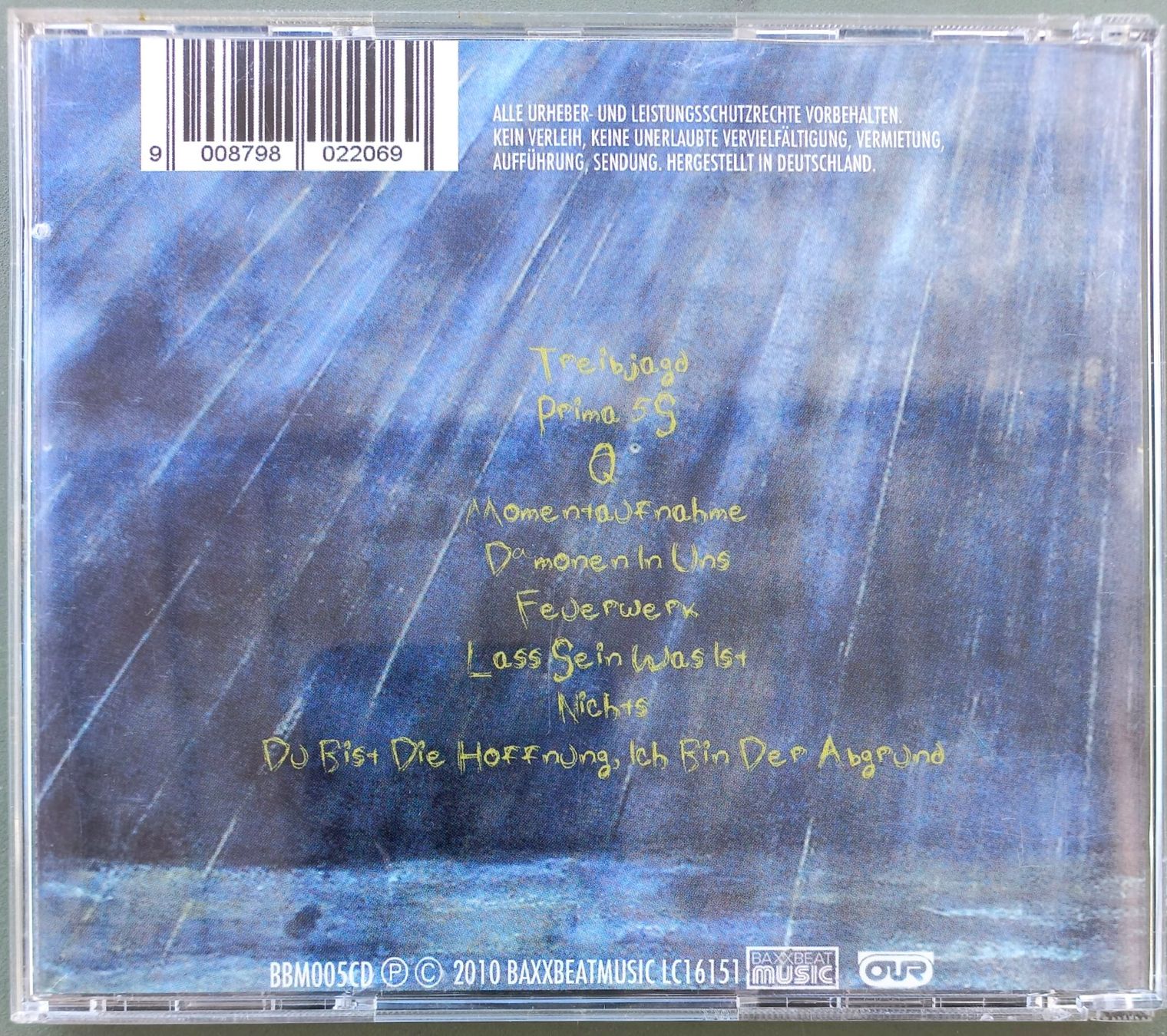 CDs: CD - Fitzcarraldo - lass sein was ist – D'occasion à Niederuzwil par lubimaja 2