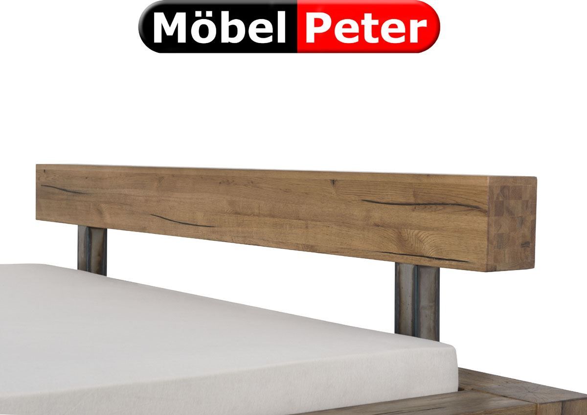 Letti: Bett Morten mit Balken Kopfteil 140cm – Nuovo e nell'imballaggio originale da Kölliken venduto da erostar 4