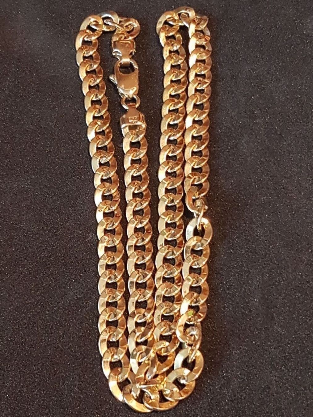 Catenine: Edle Panzerkette aus 18 Karat Gold – Nuovo (secondo la descrizione) da Unterägeri venduto da Altgoldschmuck 4