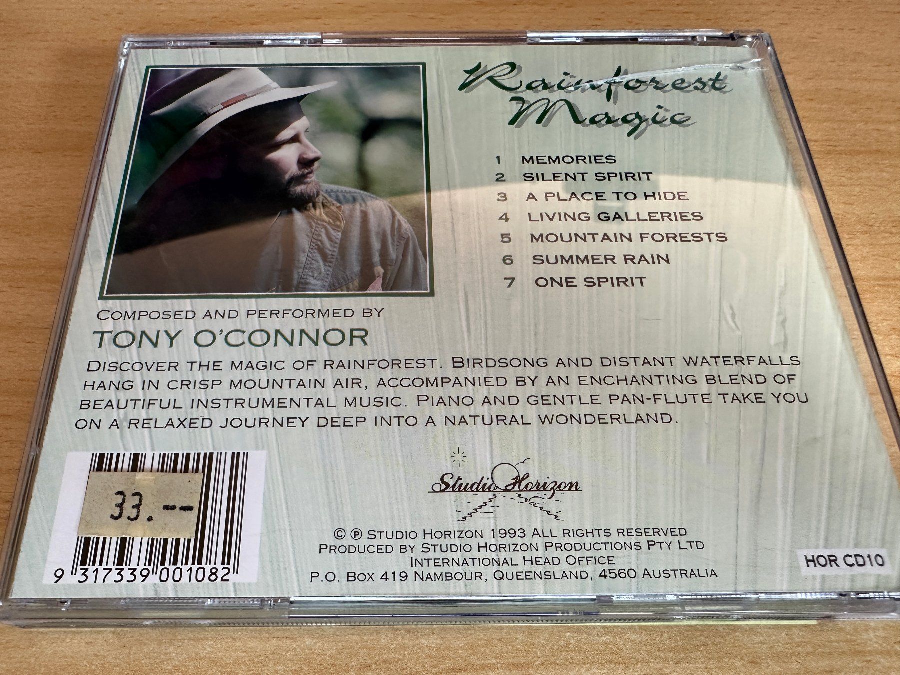 CD: Tony O'Connor – Rainforest Magic – Usato da Rikon im Tösstal venduto da Alpenmutz 1