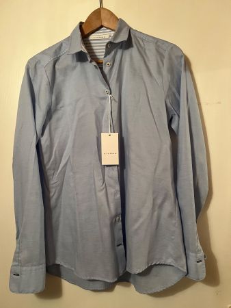 Eterna Damen Bluse Hemd hellblau Grösse 36 neu mit Etikette