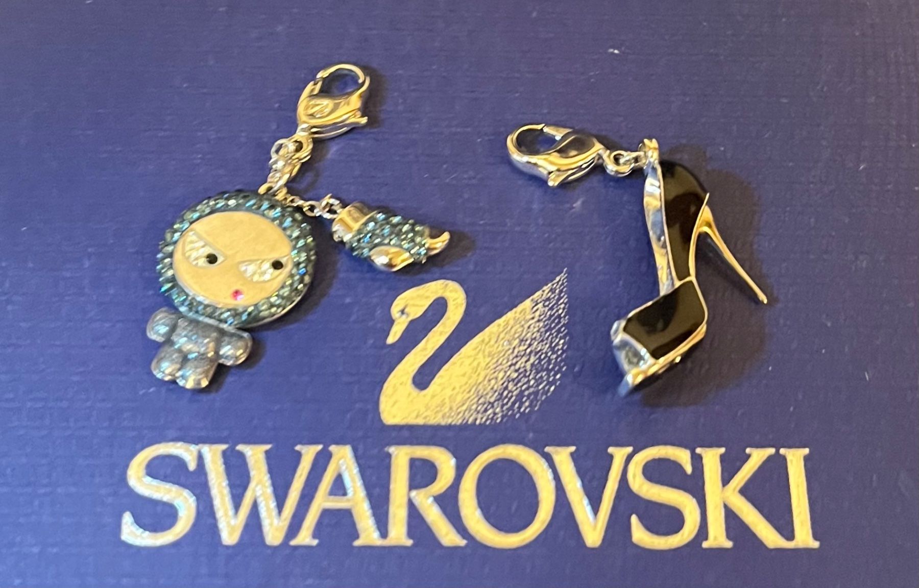 Swarovski Anhänger: Swarovski zwei Anhänger original – Neu (gemäss Beschreibung) aus Kirchleerau von Piroska05 2