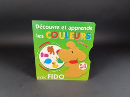 Livre découvre et apprends les couleurs avec Fido