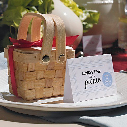 Altro in Decorazioni & Accessori: Gastgeschenk Mini Picknick-Körbchen, 6 S – Nuovo e nell'imballaggio originale da Spreitenbach venduto da tasche-shop 2