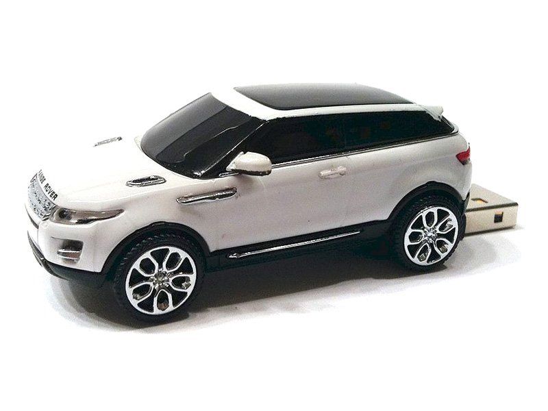 USB-Stick, FlashDrive 4GB Range Rover weiss mit LED's (Neu und ...