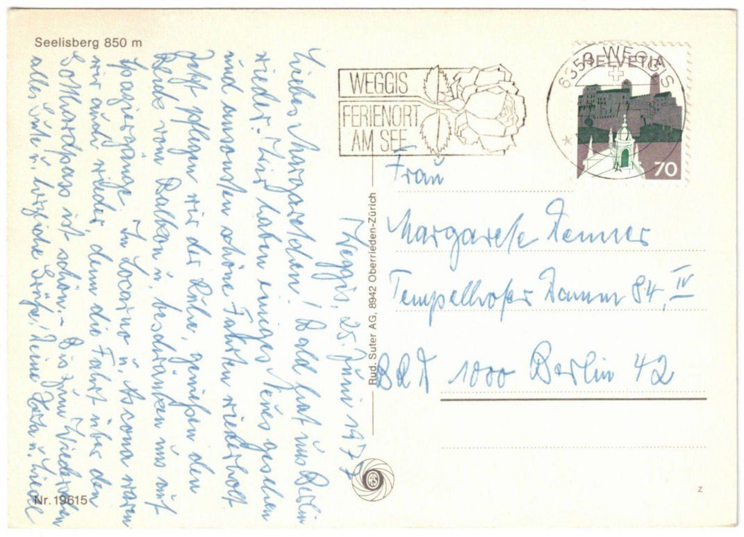 Cartoline postali: Seelisberg - 3 Bild AK – Usato da Binningen venduto da Mountainrider 1