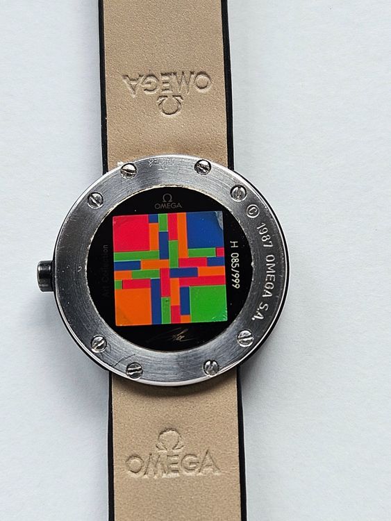 104 Omega Art Collection 1987 Art Mini Richard Paul Lohse