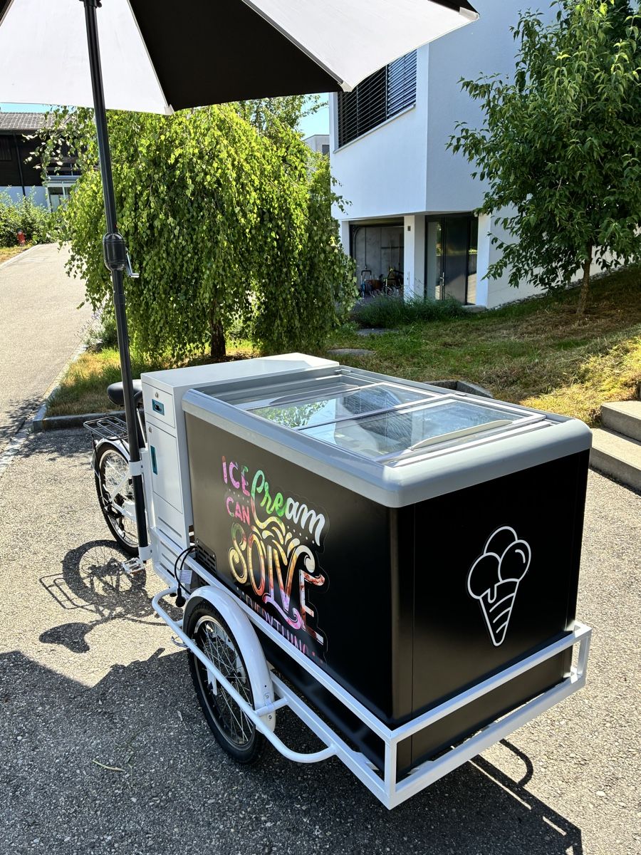 Vélos: Glacevelo, Eisfahrrad mit Sonnenschirm – D'occasion à Langenthal par pflirx 6