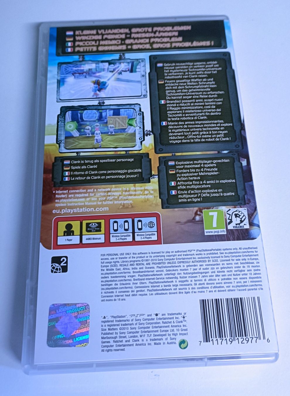 Sony Giochi: Ratchet & Clank: Size Matters | PSP – Usato da Köniz venduto da Gamecollect 2