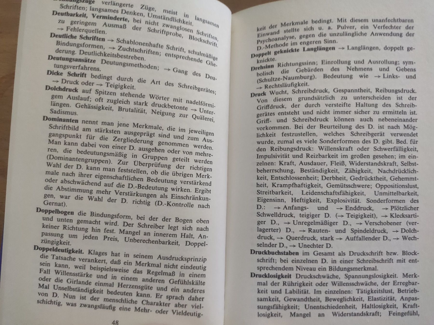 Libri: Lexikon der Graphologie, Hans Hubmann – Usato da Zürich venduto da typish 2