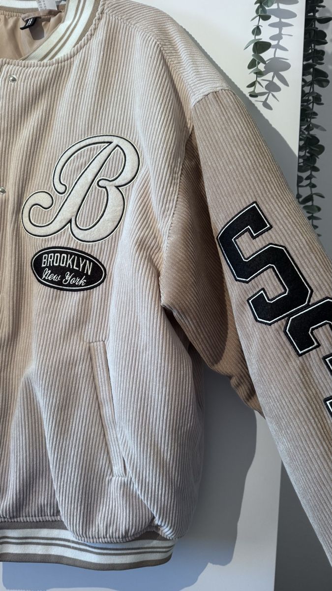 Giacche: BEIGE CORD-COLLEGEJACKE – Nuovo (secondo la descrizione) da Kreuzlingen venduto da Marly11 1