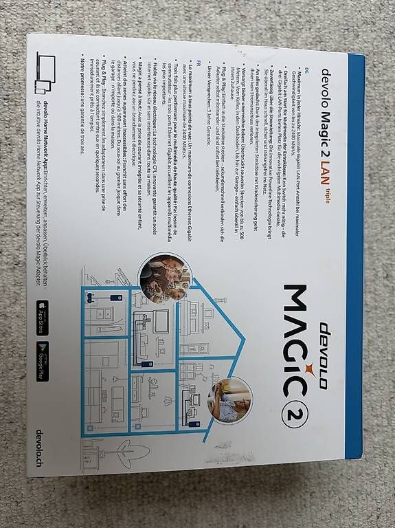 Devolo Unità & Adattatore: Devolo Magic 2 LAN triple Starter Kit – Usato da Reinach BL venduto da har_7ff9 1