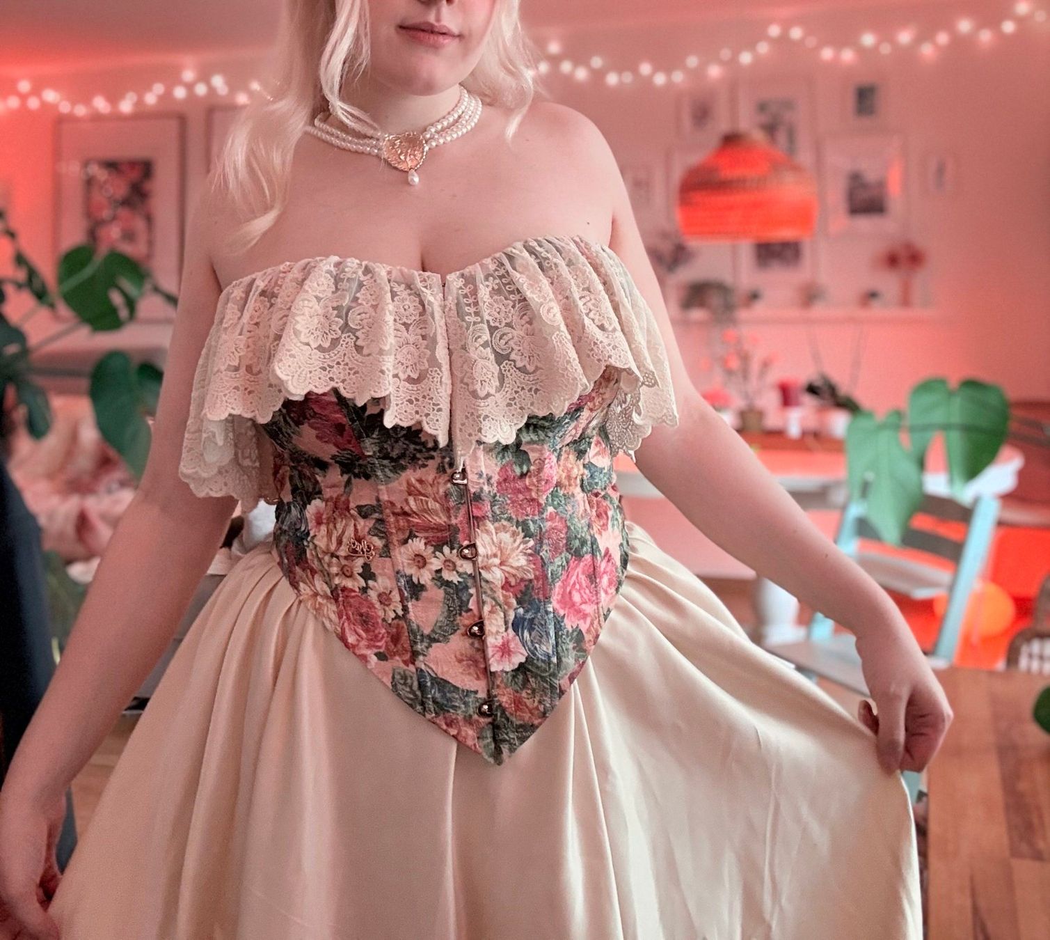 Tops: Lacemade Flower & Banquet Corset – D'occasion à Oensingen par ped_wb6r