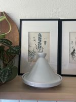Exquisite Apilco Frankreich Tajine aus weissem Porzellan 