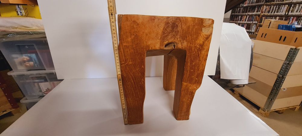 Magazzini Cosma Diana Holzstuhl Ohne Armlehnen – Faltbar, Aus Akazienholz, Golden Teak, Für Innen & Außen