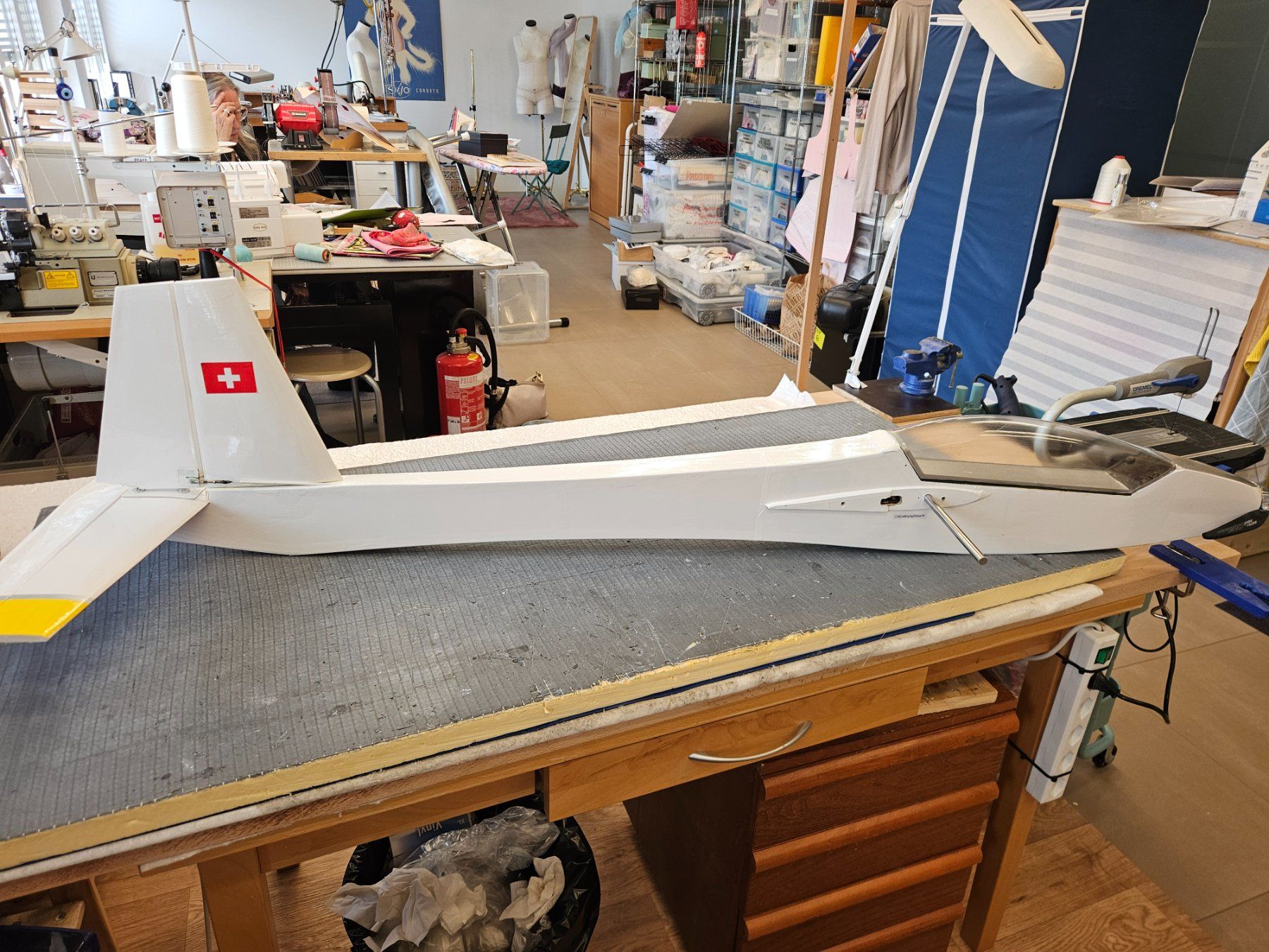 Modellismo RC: Wood Acro von Fiberplanes LEER – Difettoso da Bern venduto da fidirulla 2