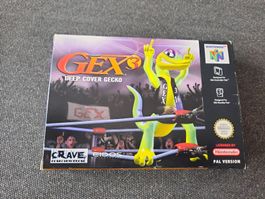 Gex 3 deep cover gecko CIB Nintendo 64 N64