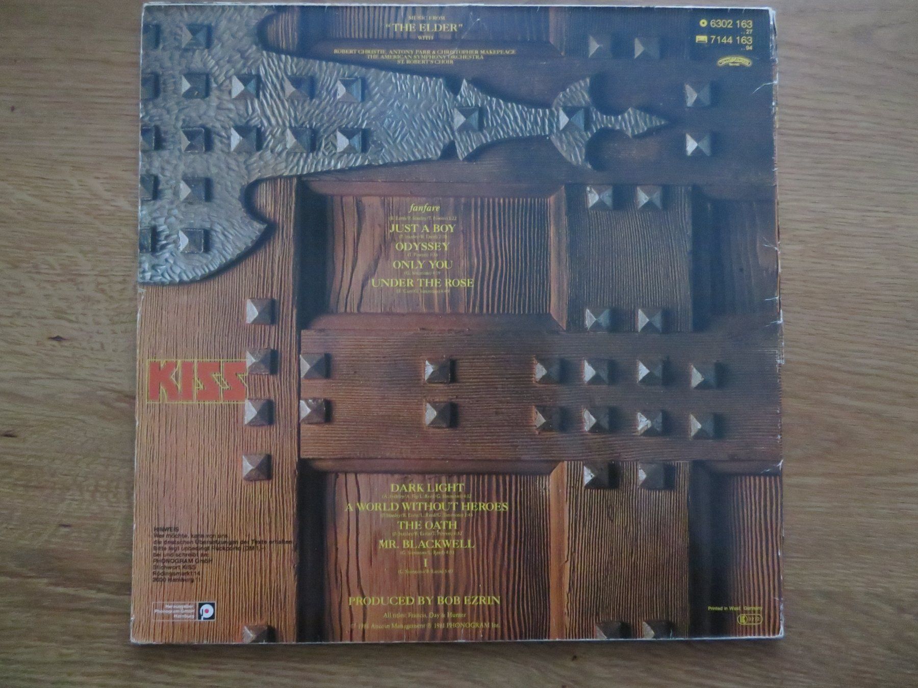 Dischi in vinile: KISS THE ELDER – Usato da Zürich venduto da max_cp5f 1