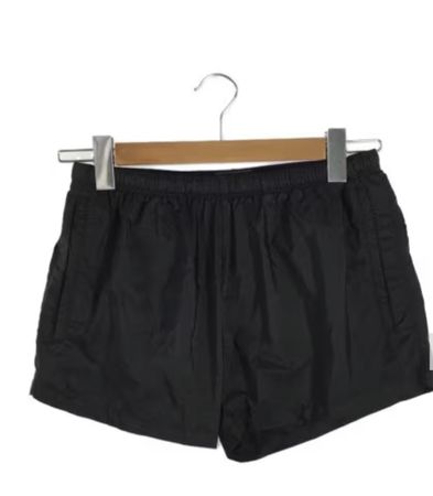 Prada Badehose / Shorts, Gr. 48, Schwarz/ Grau