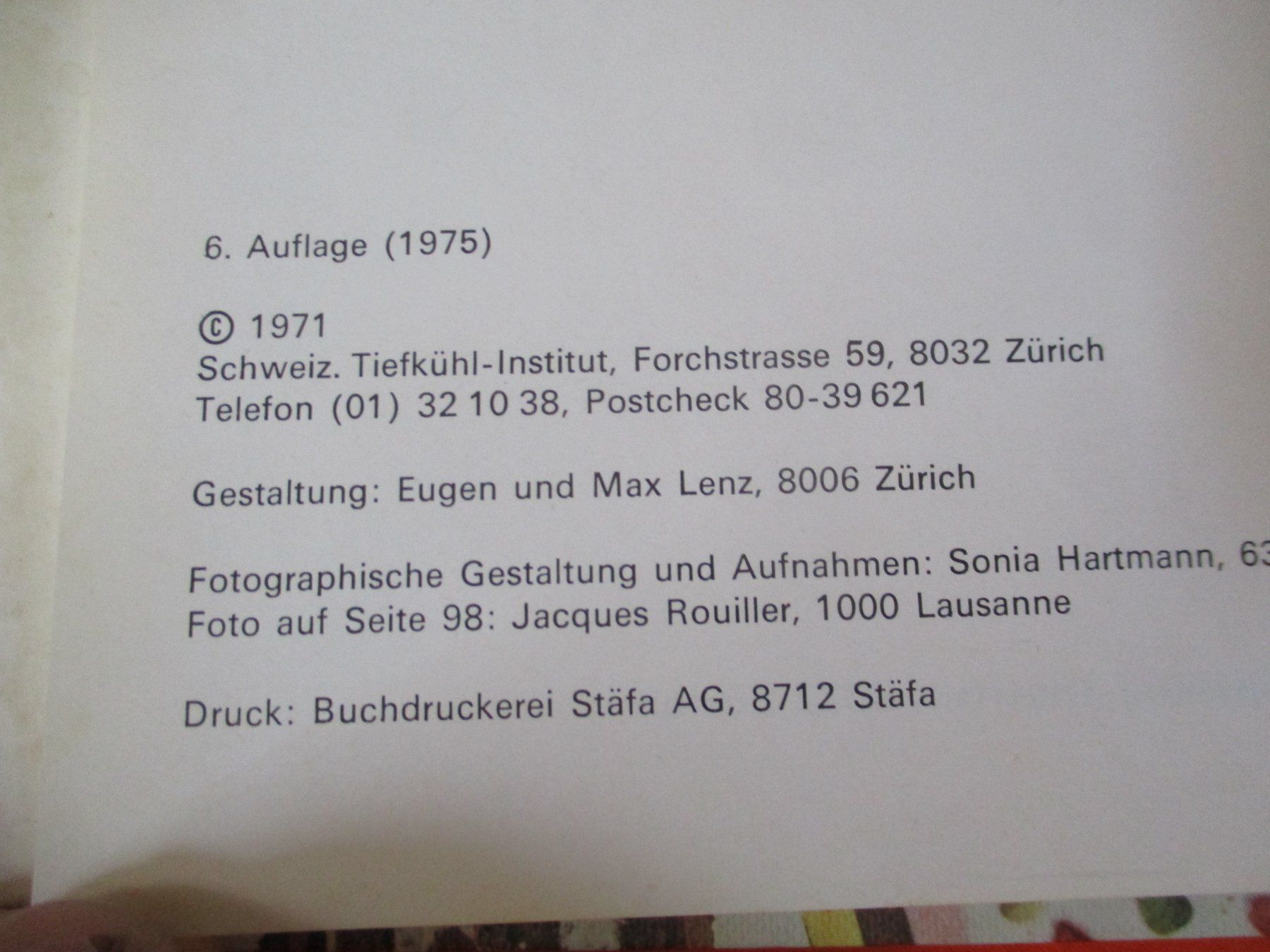 Libri: Kochbuch Tiefkühlen, 1975 – Usato da Birsfelden venduto da alles-muss-raus 2