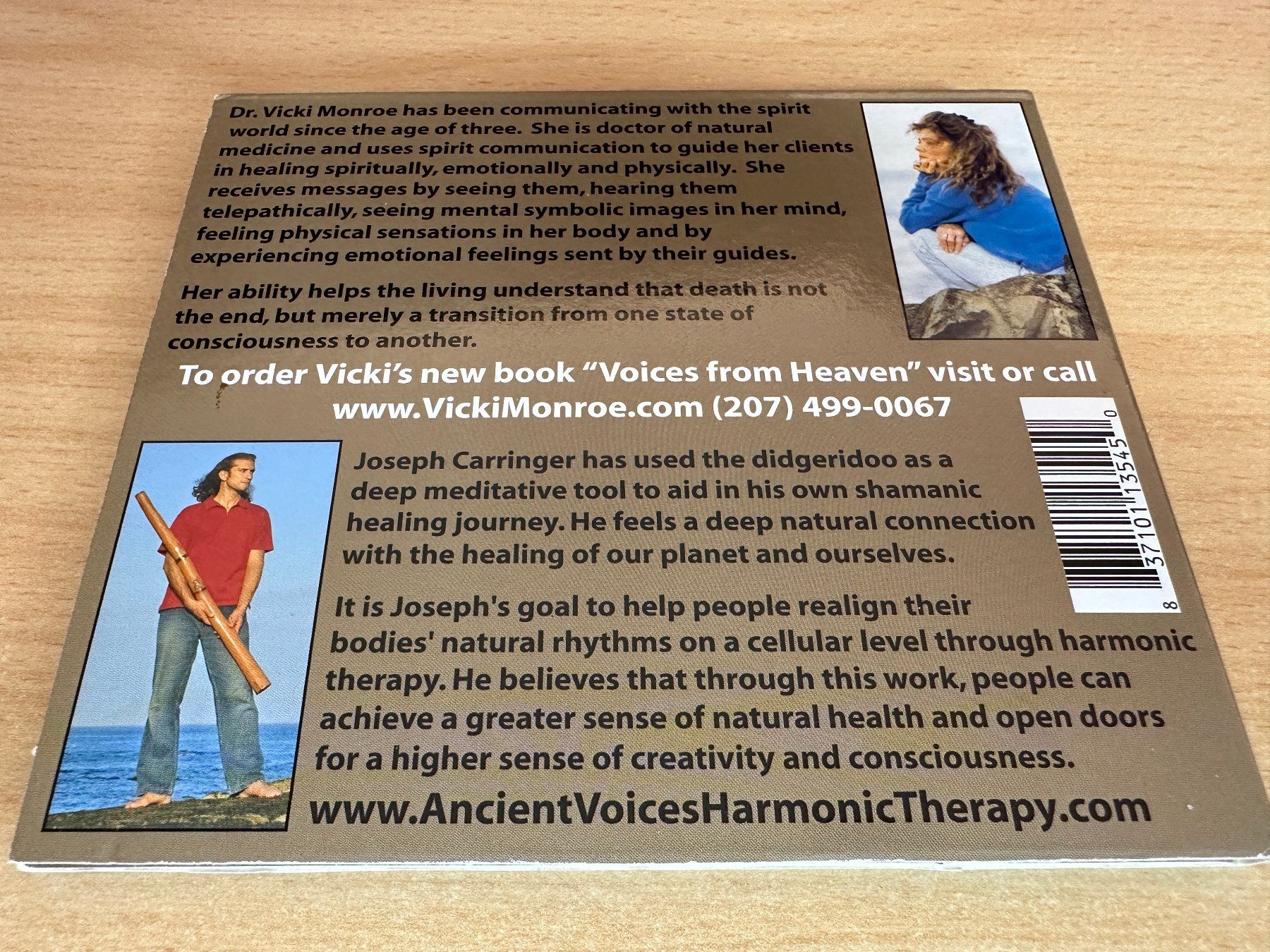 CD: Vicki Monroe - Voices From Heaven – Usato da Rikon im Tösstal venduto da Alpenmutz 1