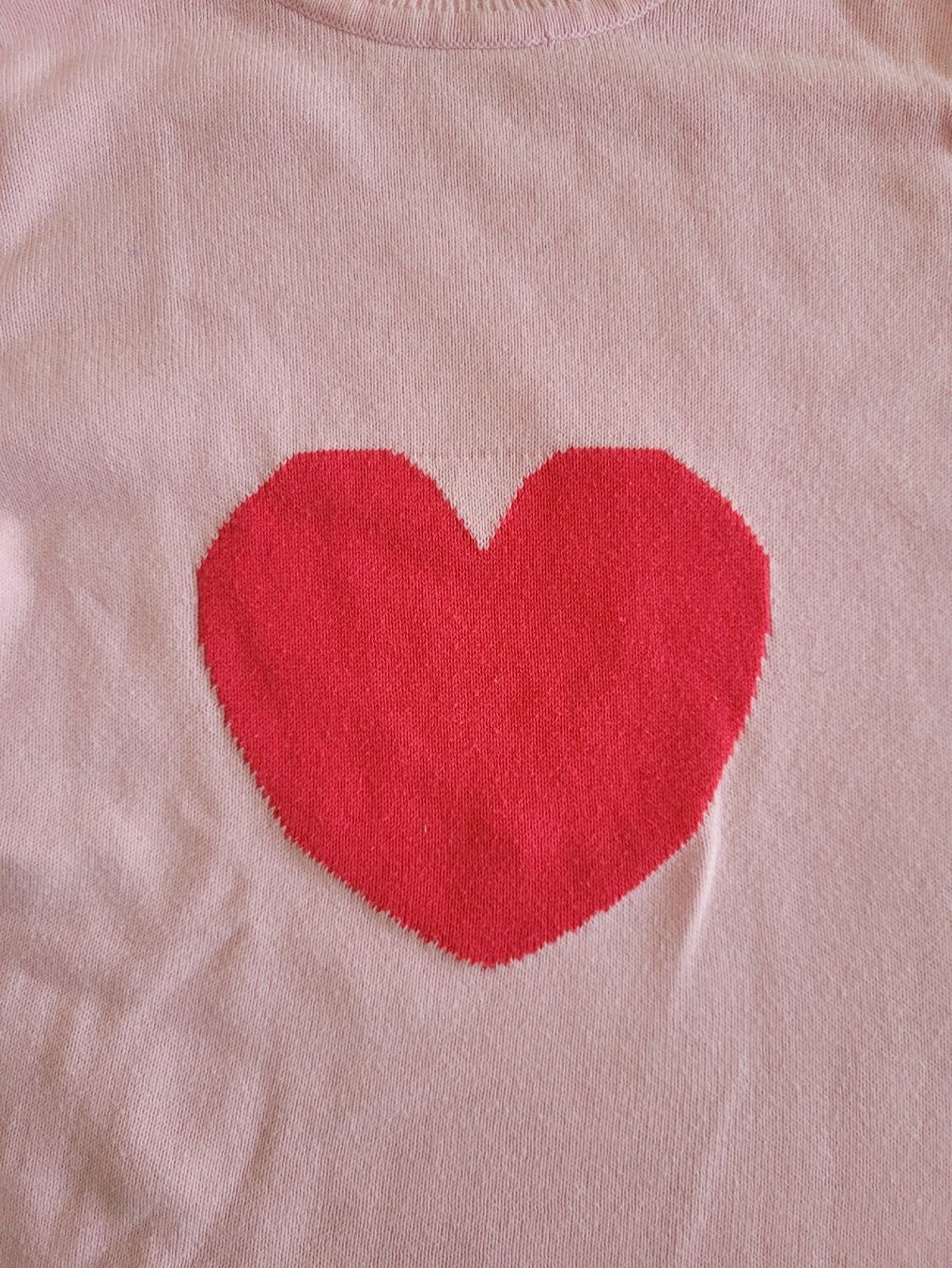 Maglioni & Felpe: Kinder Pullover rosa mit Herzmotiv Gr. 104 – Usato da Baar venduto da KaSuHo 2