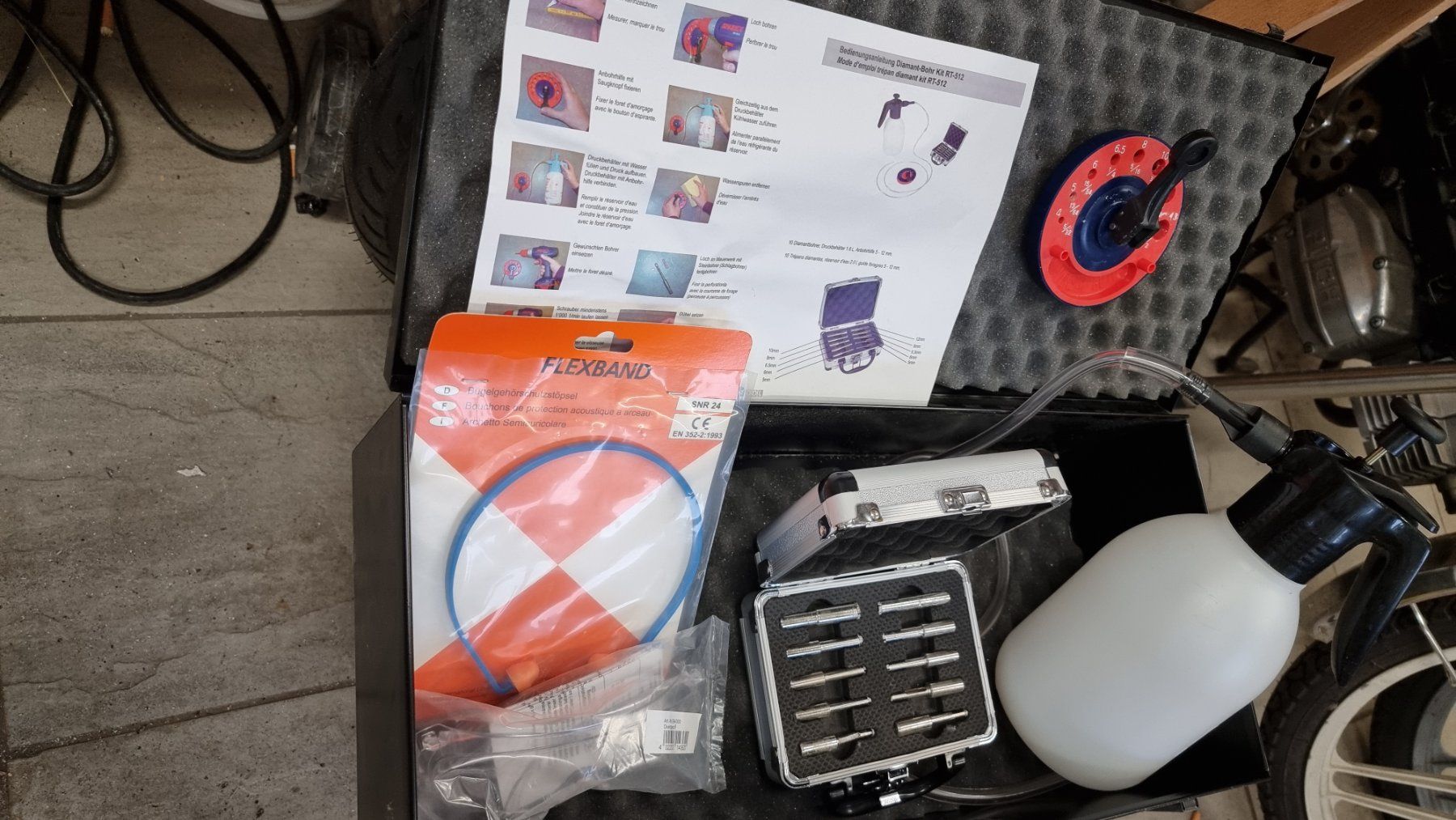 Tutti gli attrezzi: Diamant-Bohr Kit RT-512 – Usato da ramiswil venduto da saboli01 2