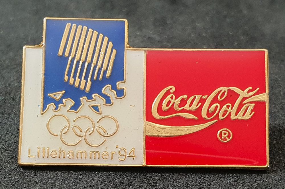 E0458 Norway Pins Olympics Games Lillehammer 1994 Gold plated -> Make offer