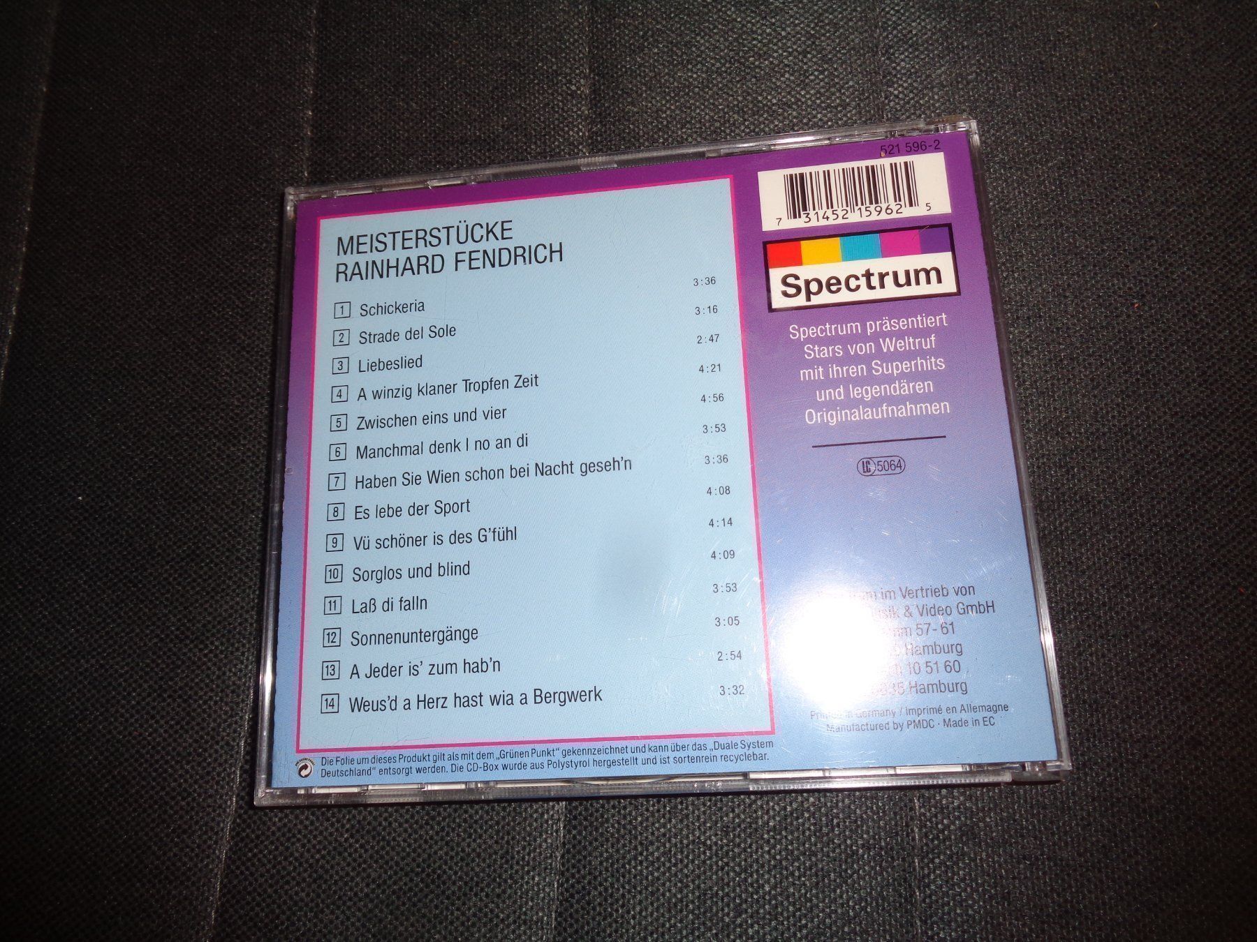 CD: Rainhard Fendrich - Meisterstücke CD – Usato da Olten venduto da Disc-Ausverkauf 1
