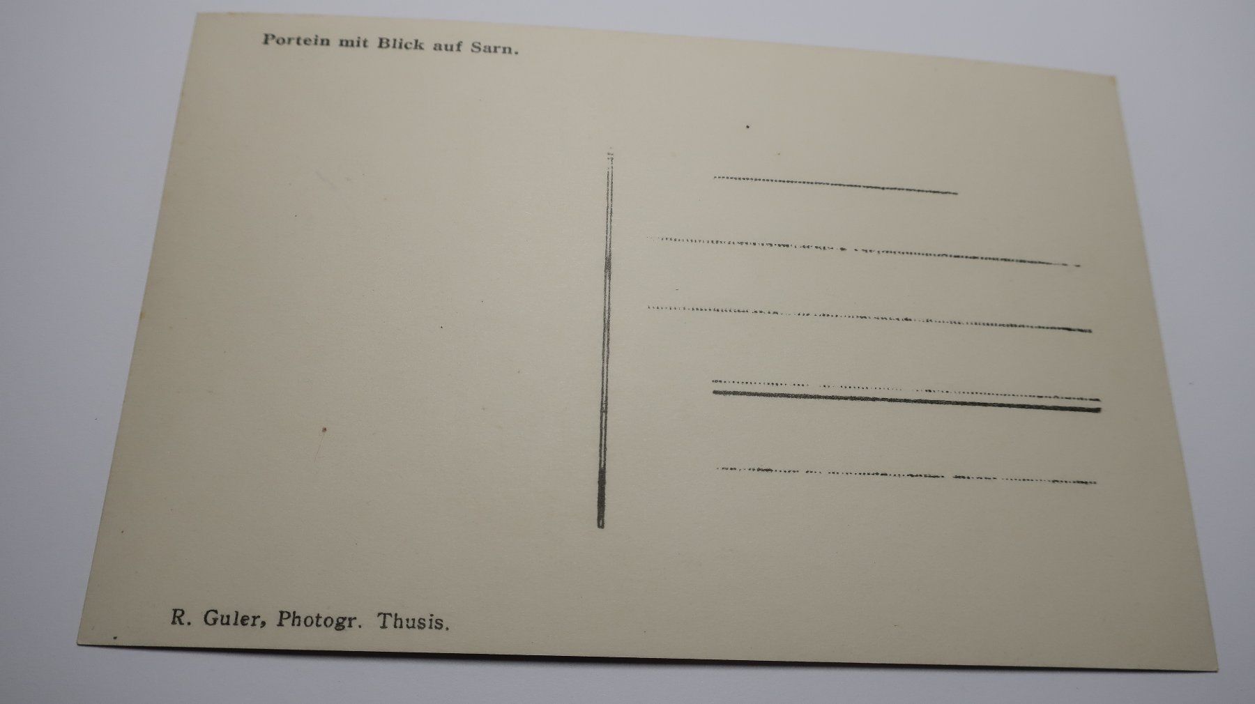 Cartes postales: Portein mit Blick auf Sarn – D'occasion à Cormoret par Pascalll2001 4