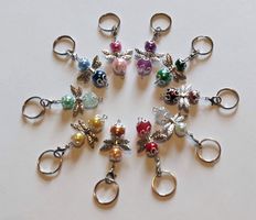 10 schöne Schutzengel als Schlüsselanhänger nur total 9 Fr.